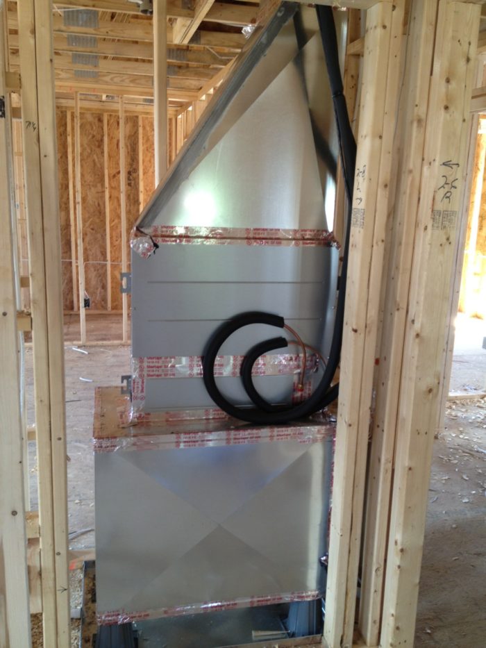 mitsubishi mini split horizontal ducted